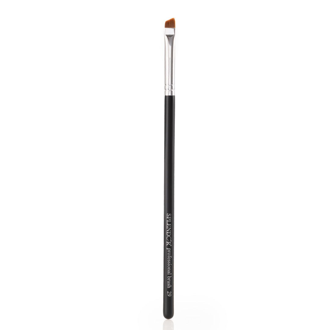 Pensula Profesionala Splendor S29 precizie pentru sprancene / eyeliner din par sintetic