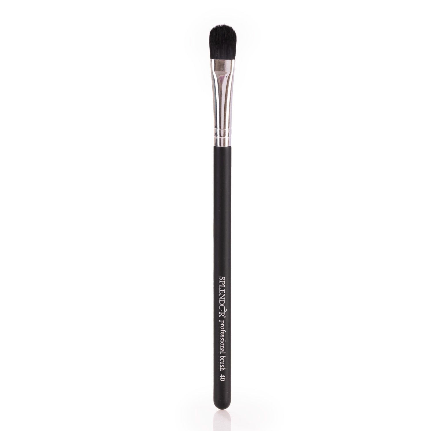 Pensula Profesionala Splendor S40 plata precizie / cut crease / baza pleoape / anticearcan par sintetic