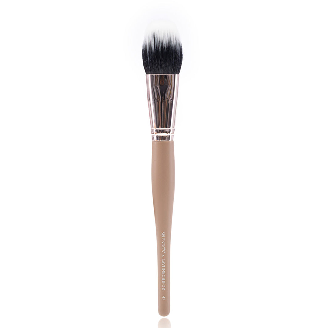 SPLENDOR X LAVIINECHIFOR pensula 47 plata duo fiber pentru primer, fond de ten