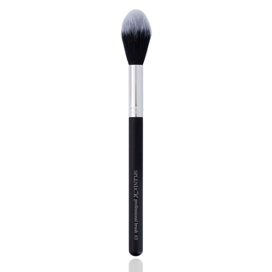 Pensula Profesionala Splendor S65 pentru conturare, blush si iluminator par fibre moi sintetice