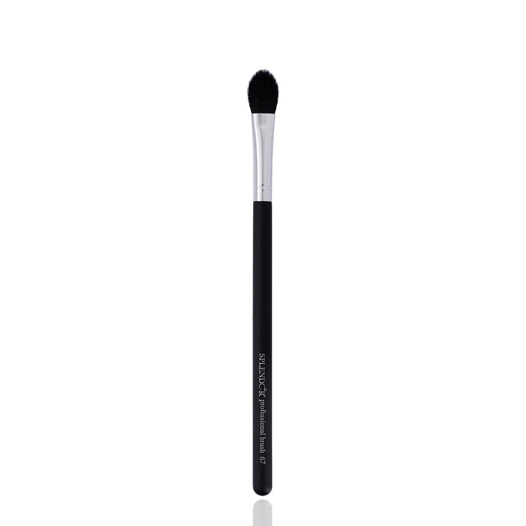 Pensula Profesionala Splendor S67 pentru ochi plata par natural capra neagra