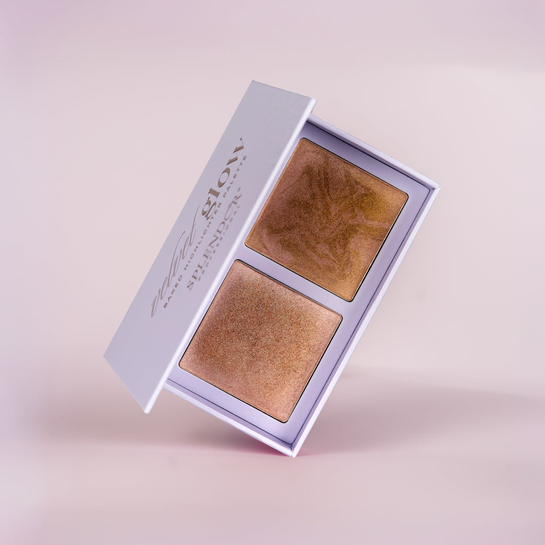 🎁 Velvet Glow Paleta Splendor Highlighter 16.8 gr (100% off)