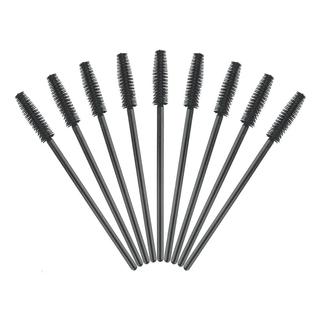 Periute mascara silicon negru 10 buc/set