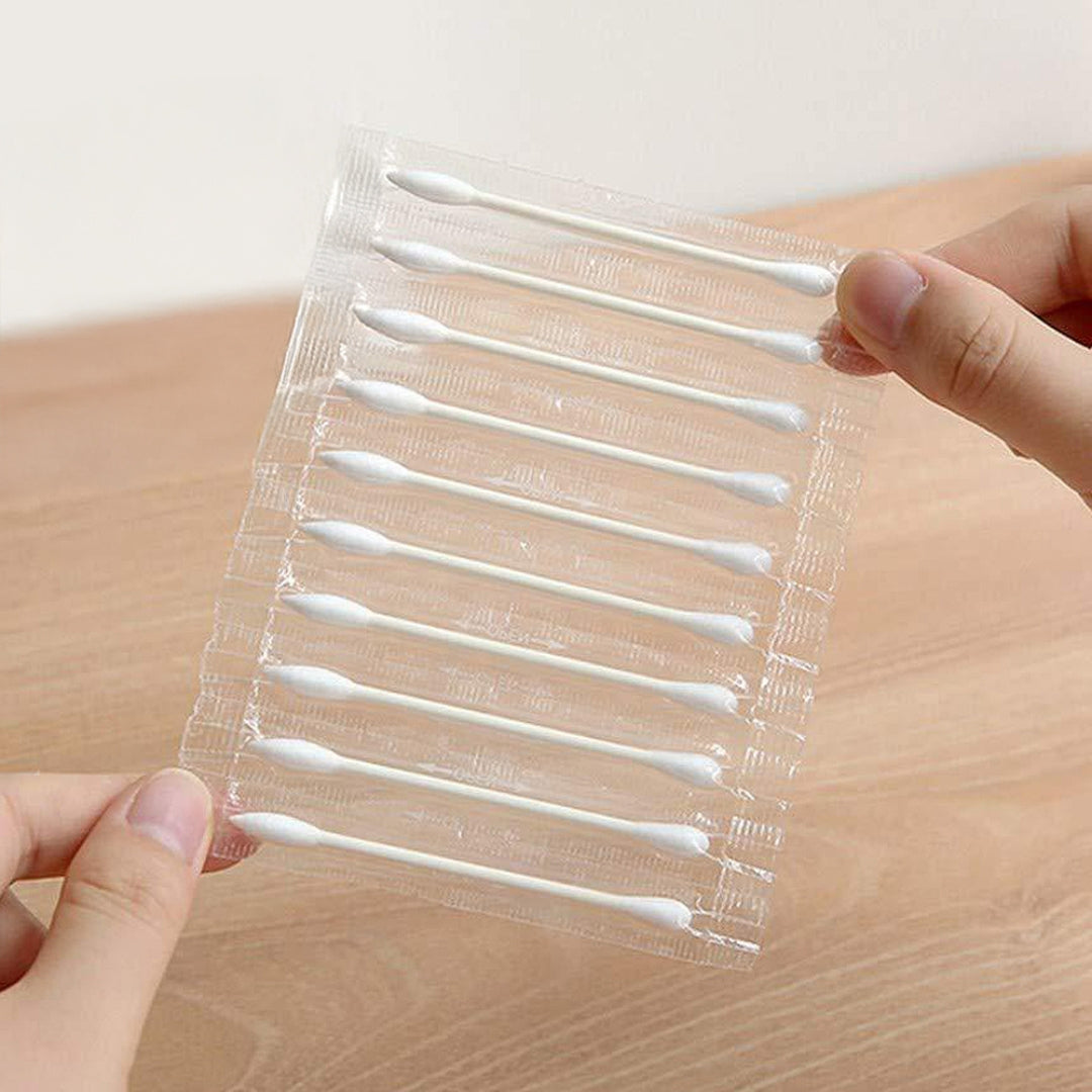 Betisoare albe sterile ambalate individual de unica folosinta 50 buc