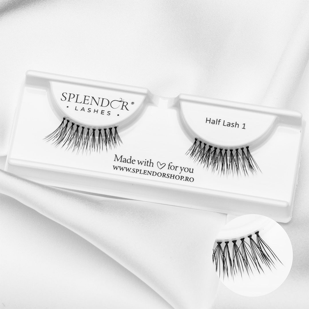 Gene banda Splendor Half Lashes 1 varfuri ingustate