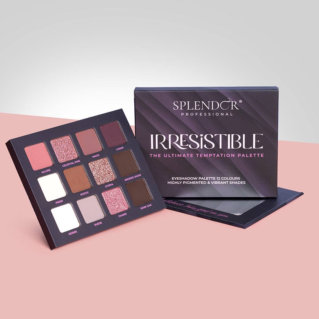 Paleta 12 farduri IRRESISTIBLE SPLENDOR culori pigmentate si vibrante