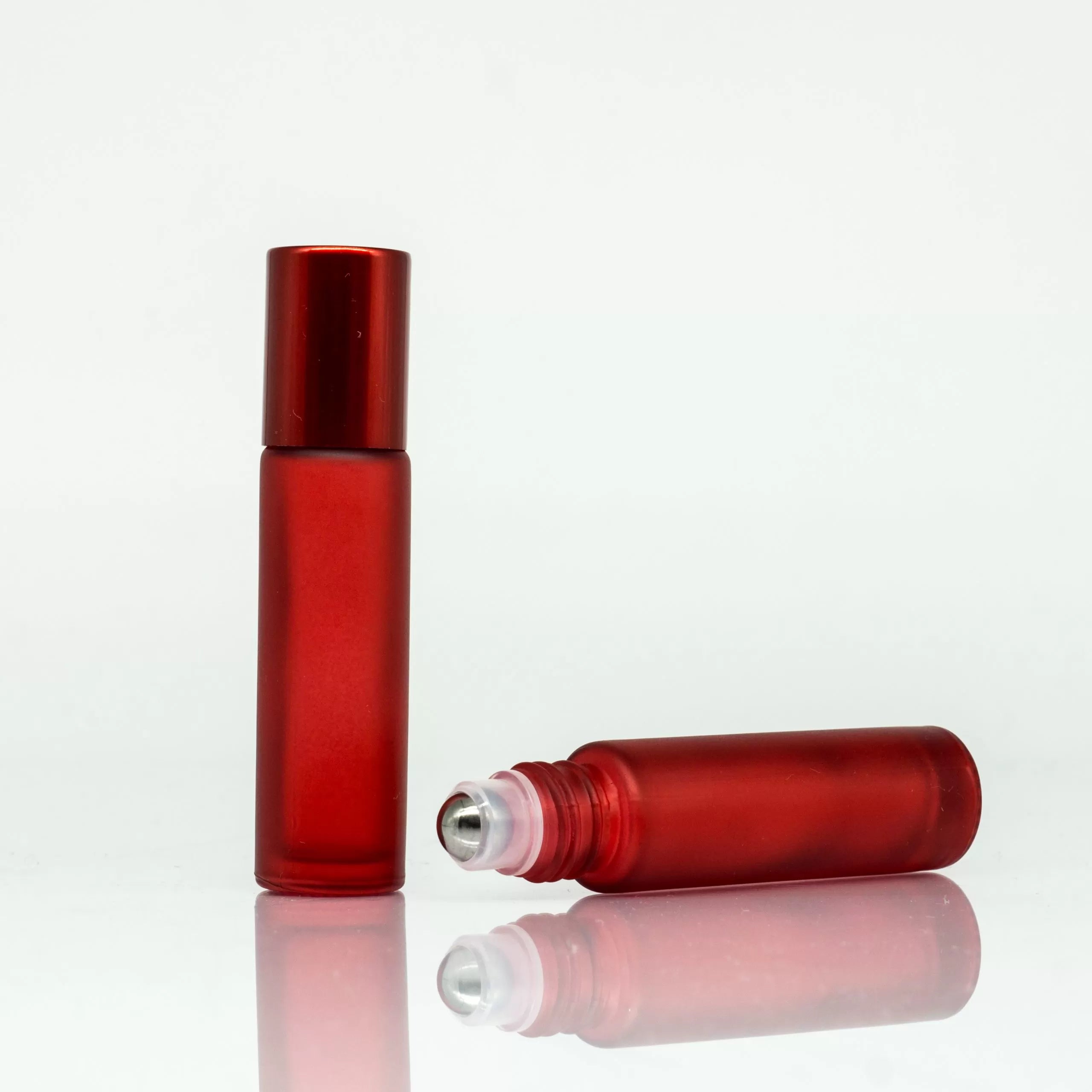 Recipient tip roll-on din sticla groasa frost 10 ml