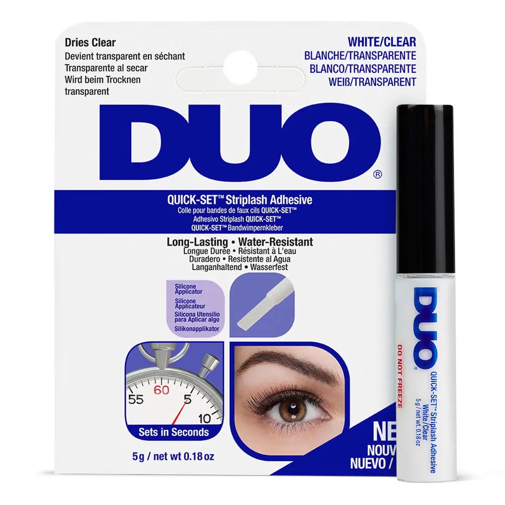 Adeziv gene false Quick-Set Striplash Duo Adhesive transparent 5g