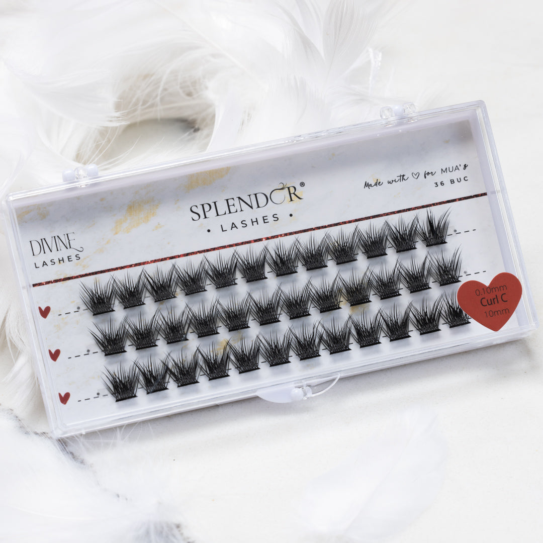 Gene false smocuri matase Divine curbura C 36 buc