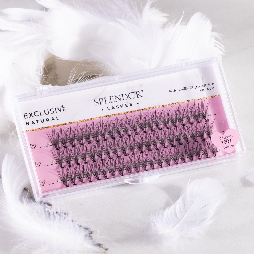 Gene false smocuri matase Exclusive Natural curbura C 60 buc