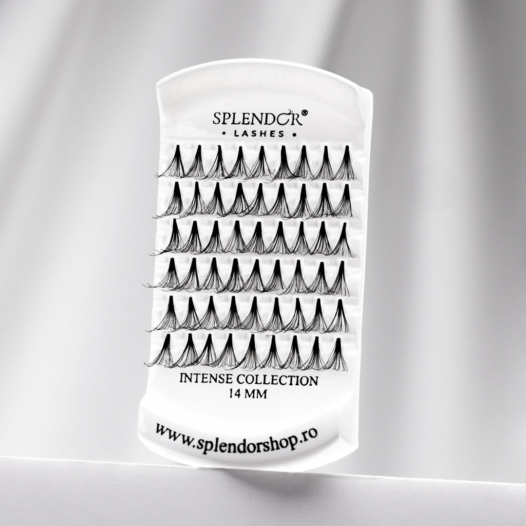 Gene false smocuri fara nod Splendor Lashes Intense 54 buc