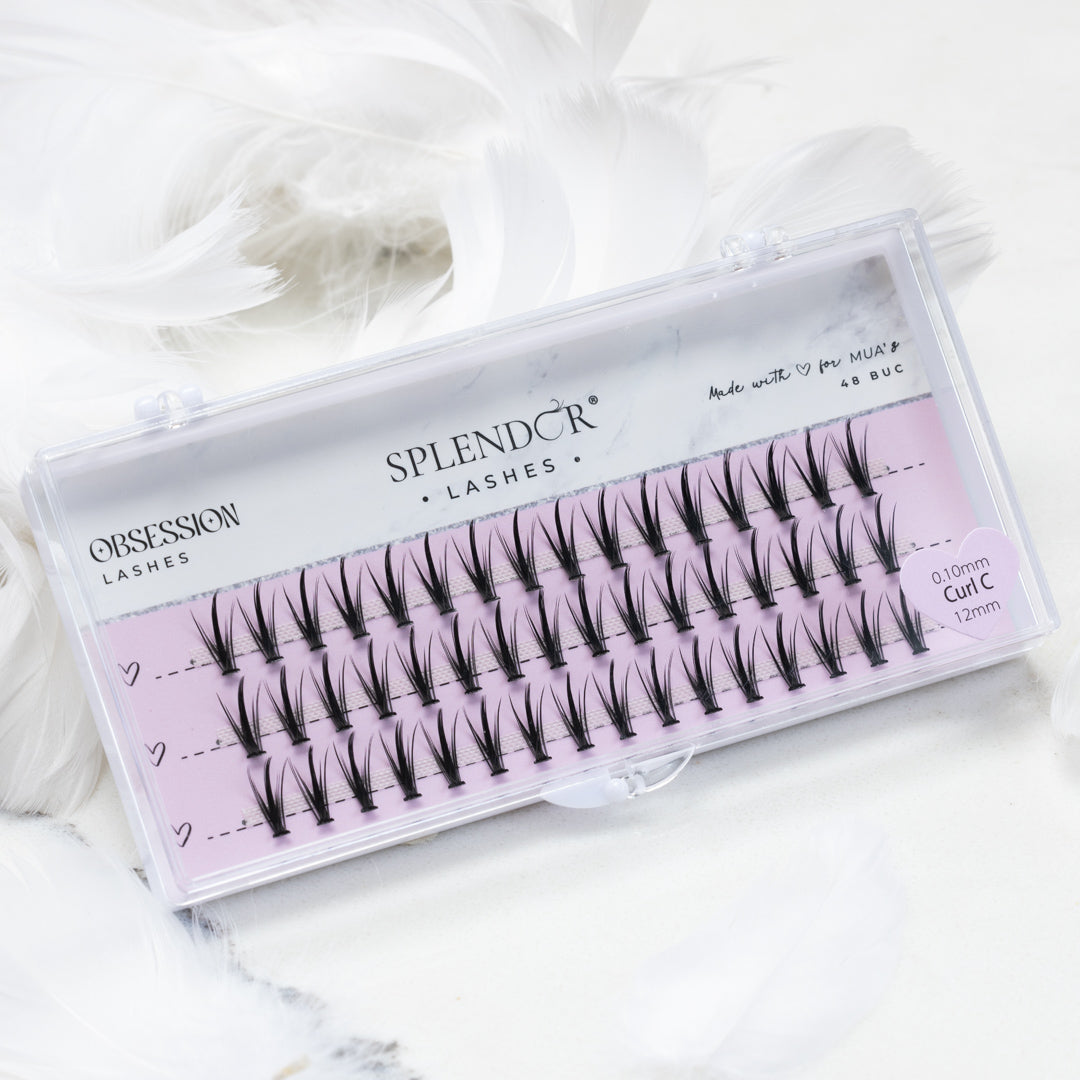 Gene false smocuri matase Obsession curbura C 48 buc