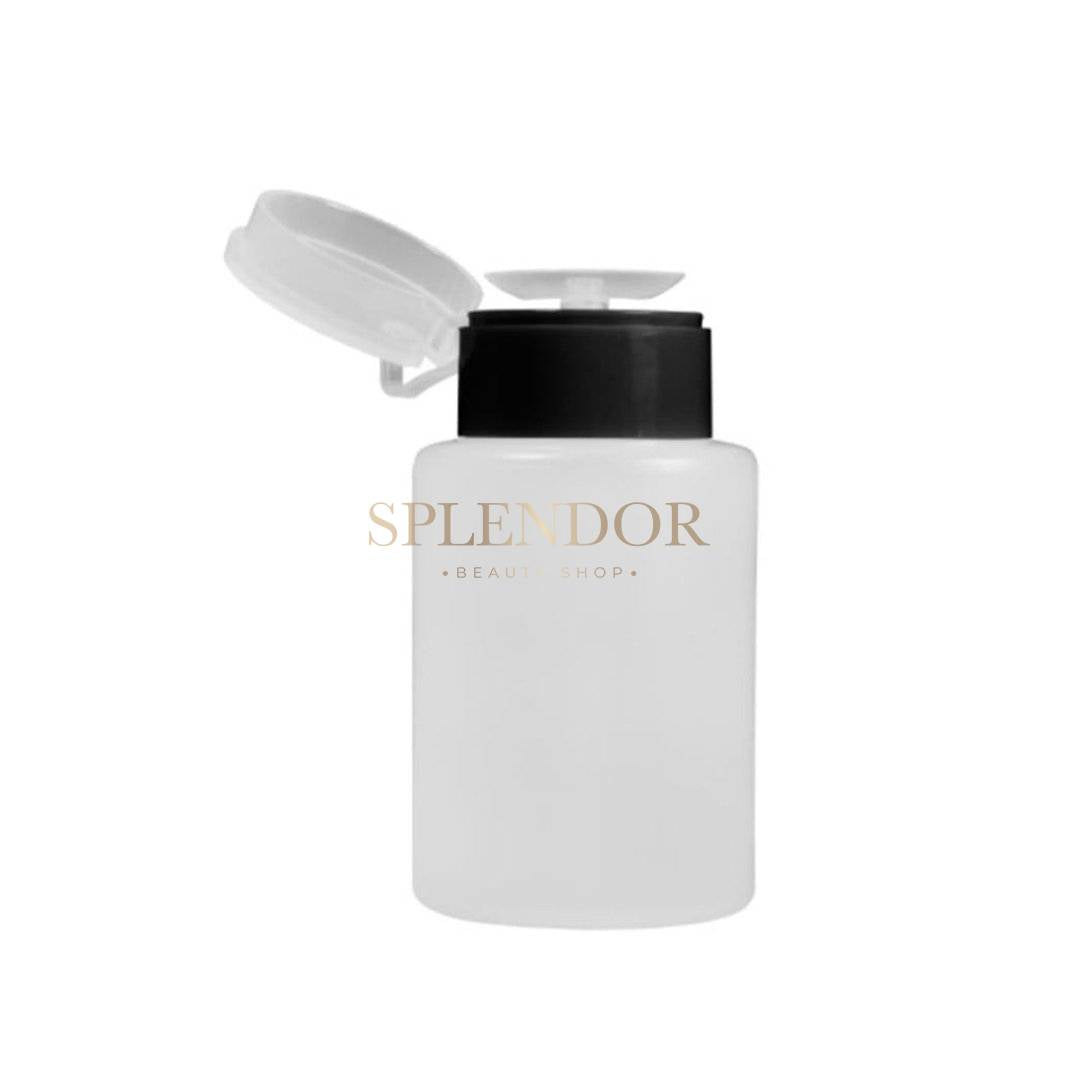 Recipient dozare lichide capat negru 150 ml