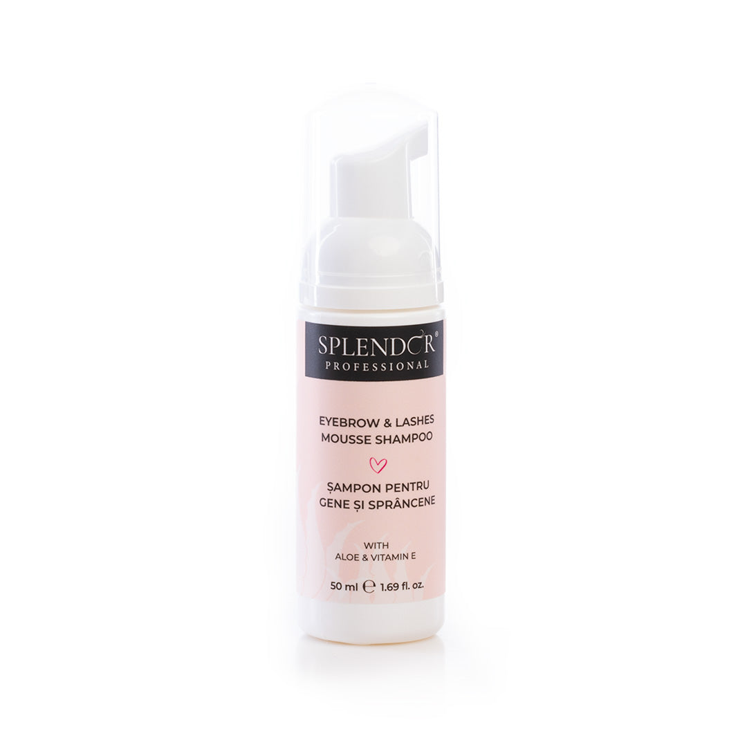 Splendor Sampon Gene si Sprancene Auto Spumant cu Aloe Vera si Vitamina E 50 ml