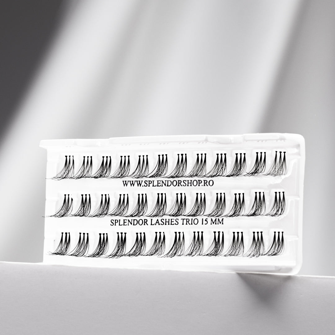 Gene false smocuri Splendor Lashes Trio 36 buc