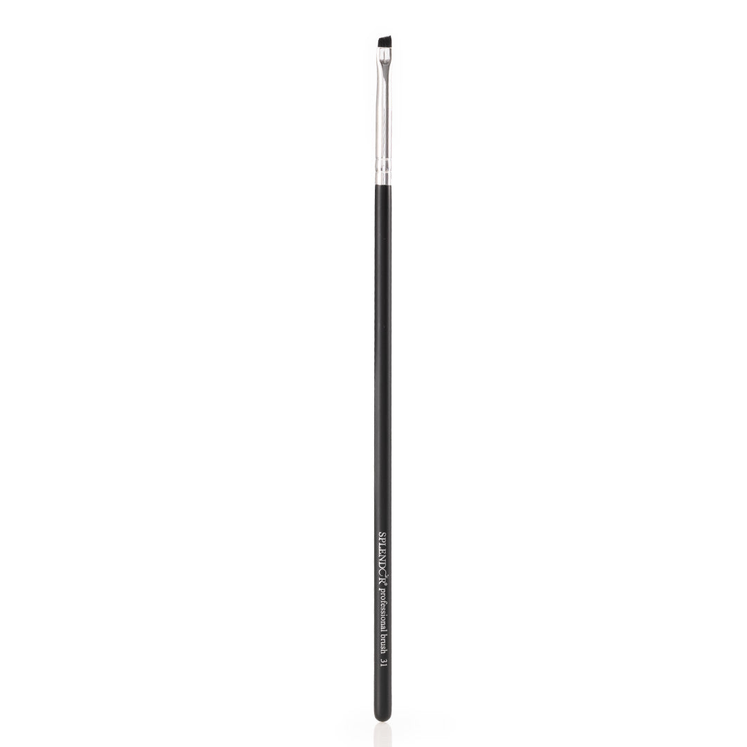 Pensula Profesionala Splendor S31 precizie / detalii pentru sprancene / eyeliner din par sintetic