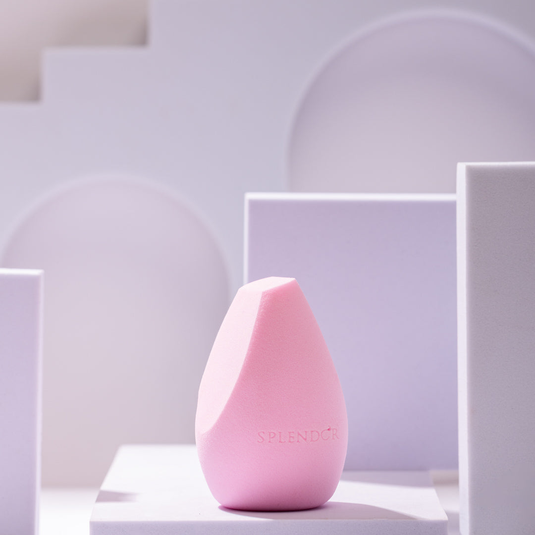 Splendor Shape Face burete machiaj sculptare efect airbrush fara porozitate roz