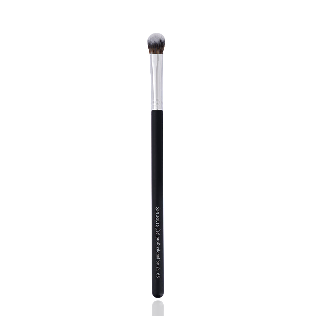 Pensula Profesionala Splendor S68 pentru ochi plata tesita par fibre moi sintetice