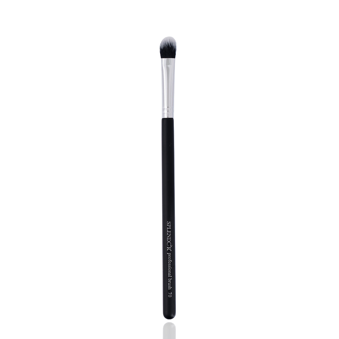 Pensula Profesionala Splendor S70 pentru ochi plata par fibre moi sintetice