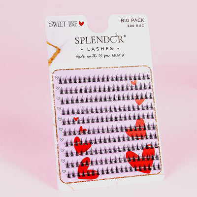 Big Pack Gene false smocuri matase Sweet Like Love curbura C 200 buc