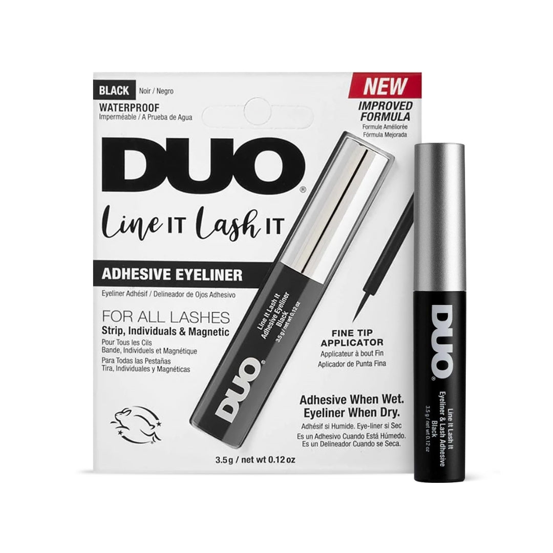 Duo Adeziv negru Line It Lash It Eyeliner 3.5g