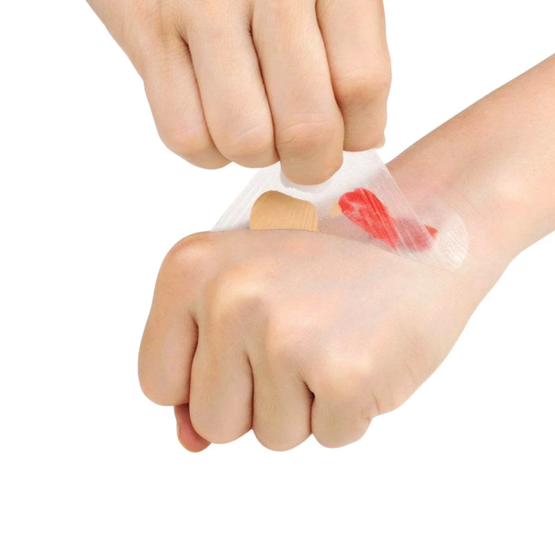 Second skin folie machiaj autoadeziva transparenta pentru mixare 25 buc