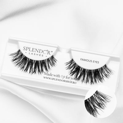 Gene false banda par natural Splendor Lashes Famous Eyes