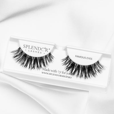 Gene false banda par natural Splendor Lashes Famous Eyes
