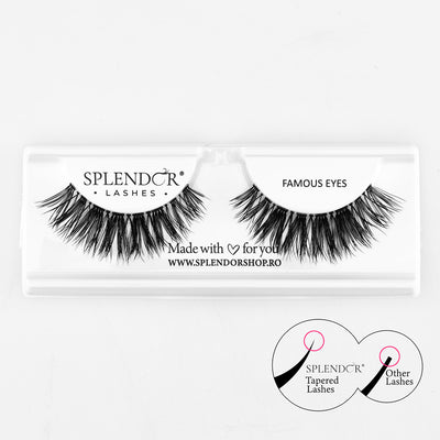 Gene false banda par natural Splendor Lashes Famous Eyes