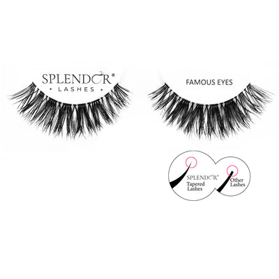 Gene false banda par natural Splendor Lashes Famous Eyes