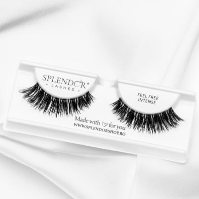 Gene banda par natural Splendor Lashes Feel Free Intense varfuri ingustate