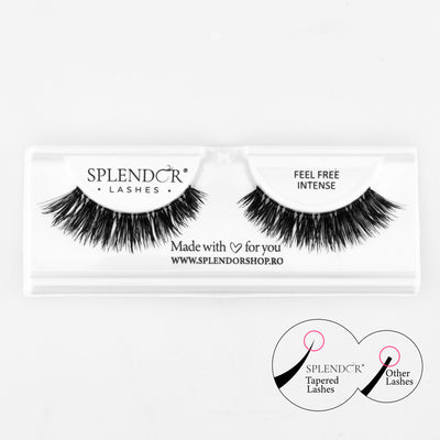 Gene banda par natural Splendor Lashes Feel Free Intense varfuri ingustate