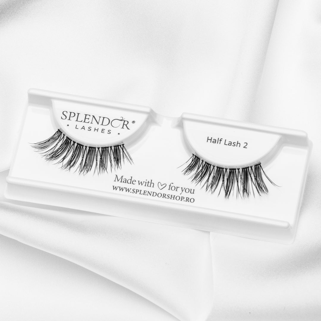 Gene banda Splendor Half Lashes 2 varfuri ingustate