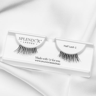 Gene banda Splendor Half Lashes 1 varfuri ingustate