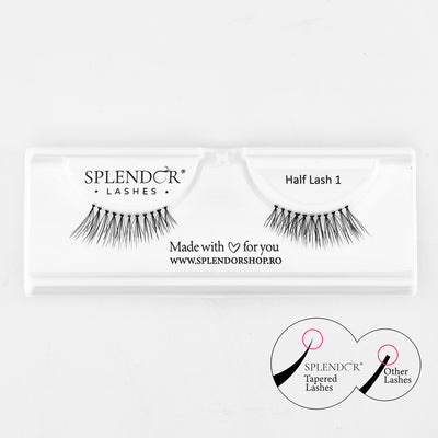 Gene banda Splendor Half Lashes 1 varfuri ingustate