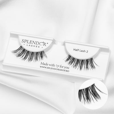 Gene banda Splendor Half Lashes 2 varfuri ingustate