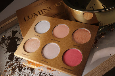 LUMINOUX Paleta Splendor Highlighter si Blush
