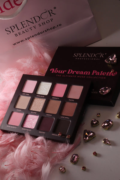 Paleta 12 farduri YOUR DREAM PALETTE  SPLENDOR culori pigmentate si vibrante