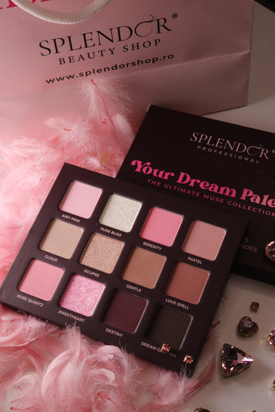 Paleta 12 farduri YOUR DREAM PALETTE  SPLENDOR culori pigmentate si vibrante