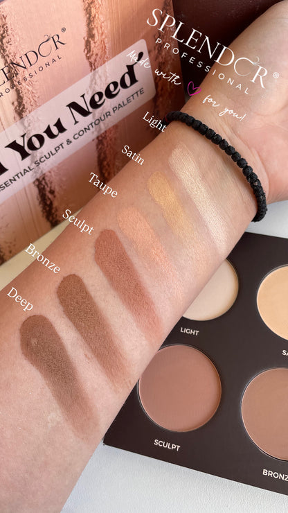 Paleta conturare All You Need - The essential sculpt & contour palette