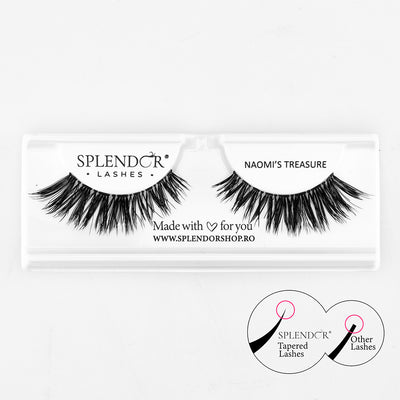 Gene false banda par natural Splendor Lashes Naomi's Treasure varfuri ingustate