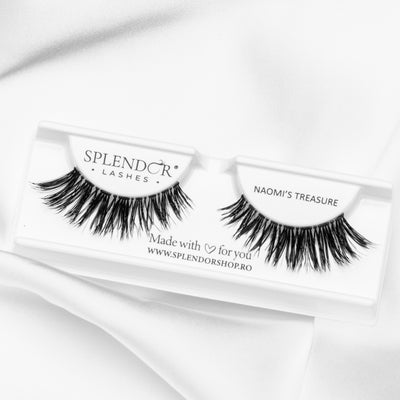 Gene false banda par natural Splendor Lashes Naomi's Treasure varfuri ingustate