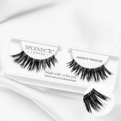 Gene false banda par natural Splendor Lashes Naomi's Treasure varfuri ingustate
