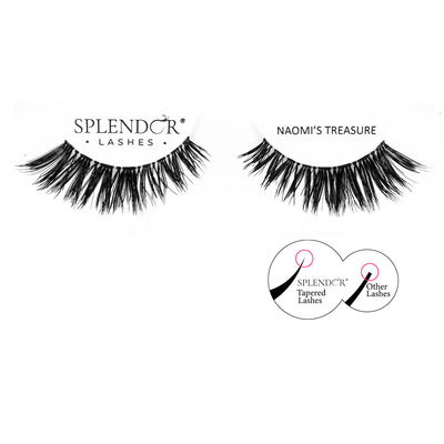 Gene false banda par natural Splendor Lashes Naomi's Treasure varfuri ingustate