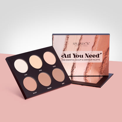 Paleta conturare All You Need - The essential sculpt & contour palette