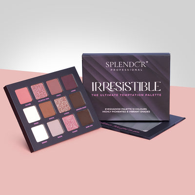 Paleta 12 farduri IRRESISTIBLE SPLENDOR culori pigmentate si vibrante