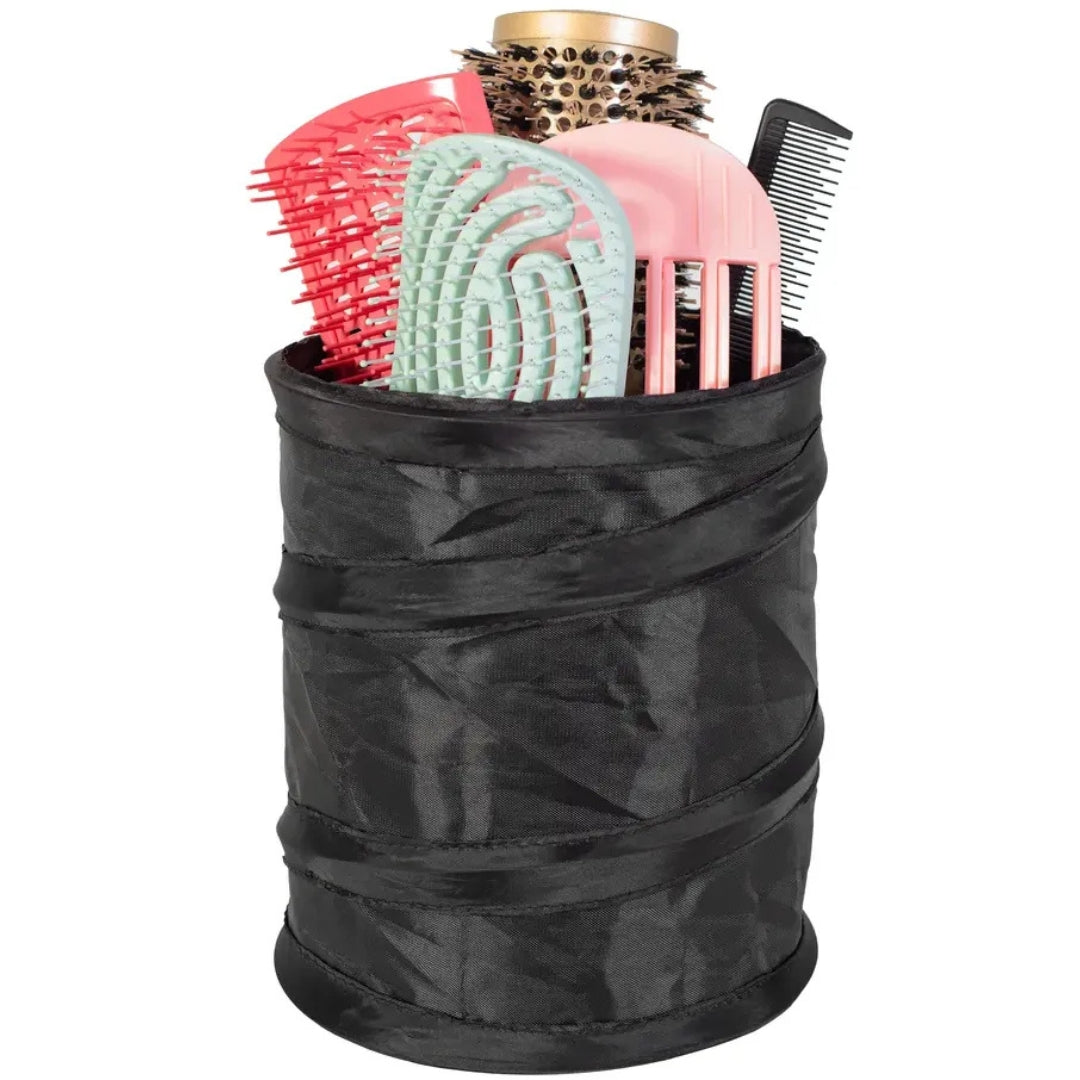 Organizator portabil cosmetice negru
