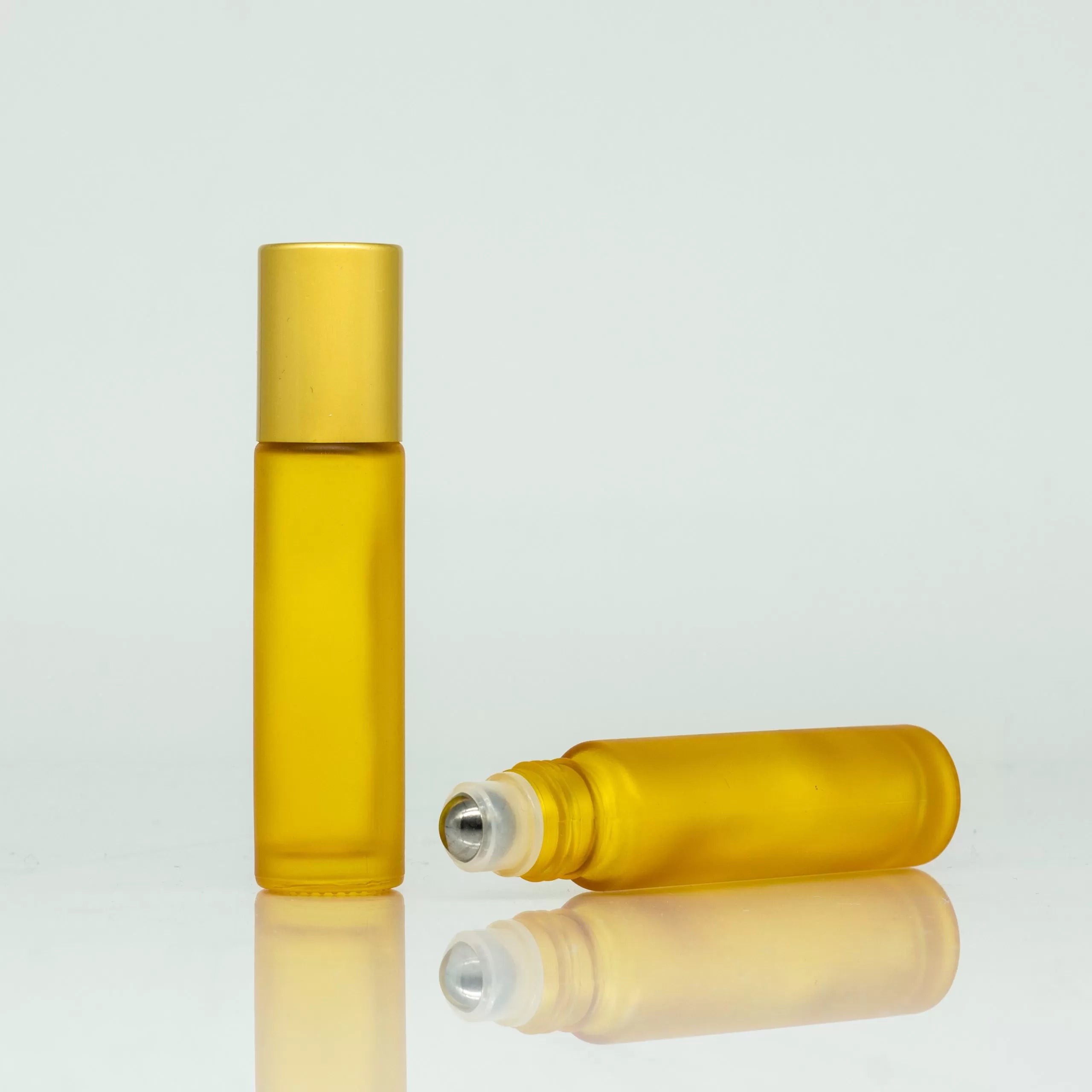 Recipient tip roll-on din sticla groasa frost 10 ml
