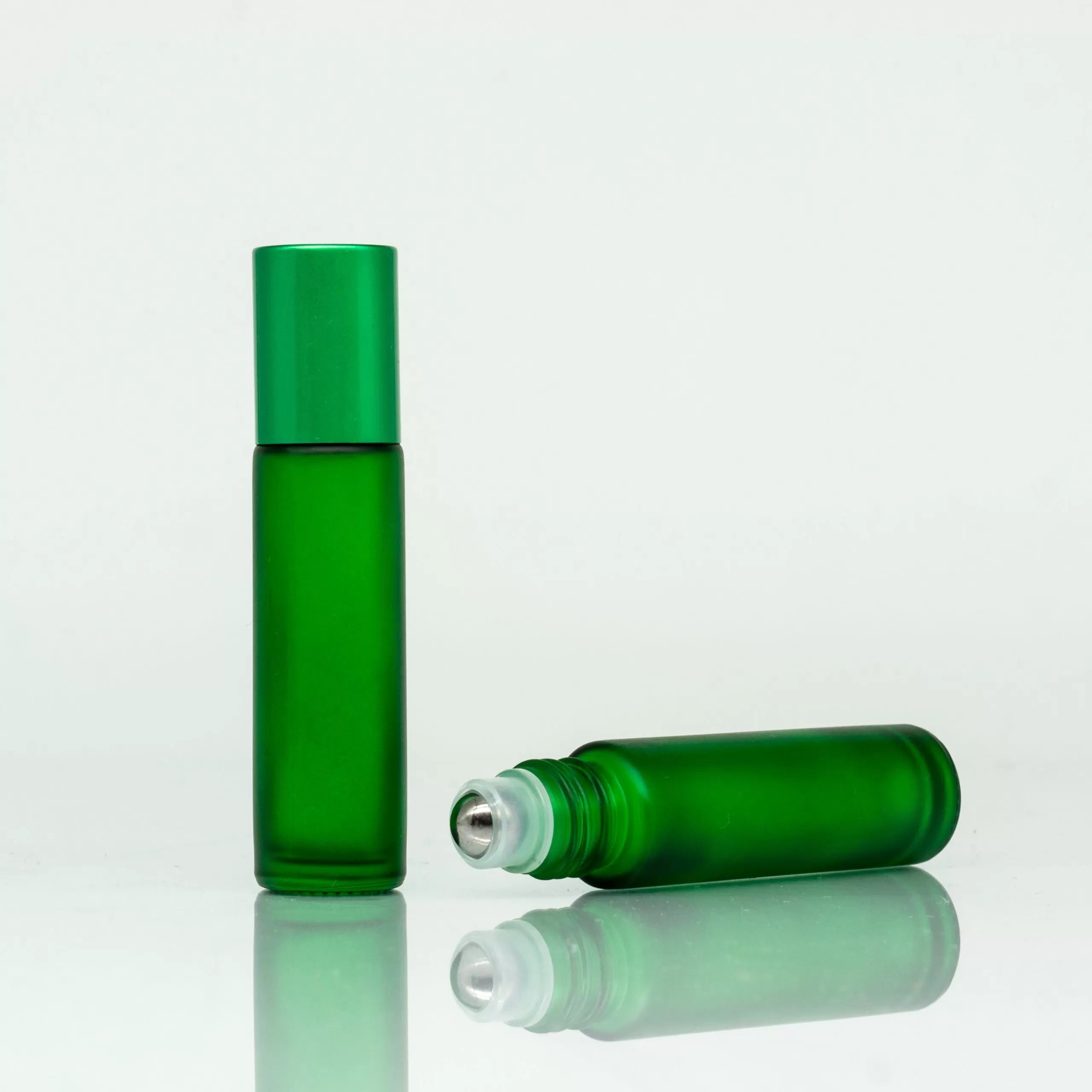 Recipient tip roll-on din sticla groasa frost 10 ml