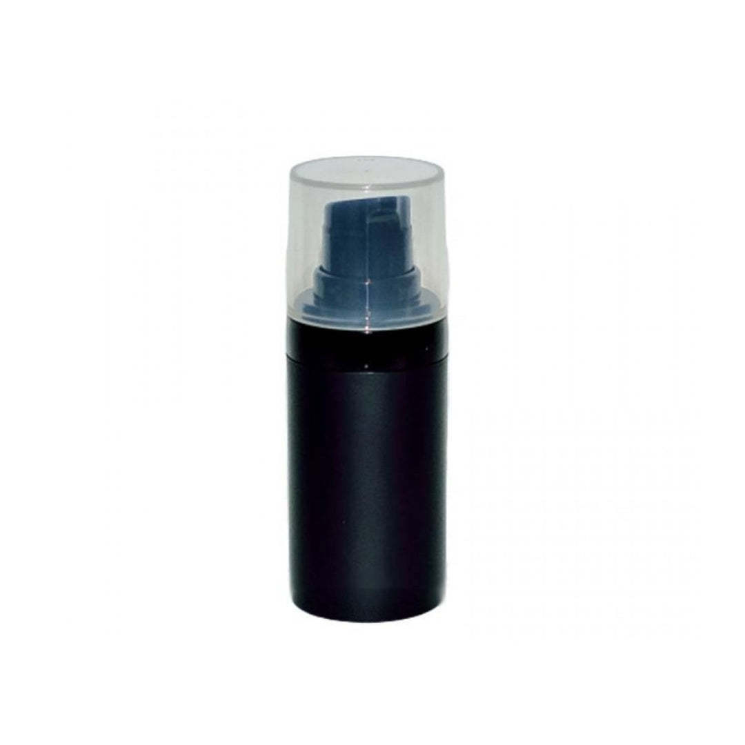 Recipient plastic airless negru 15 ml